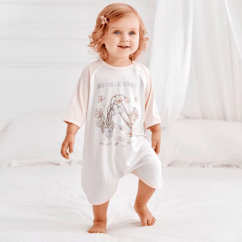 BUBBLE TREE Baby Modal Summer Sleepsuit 90