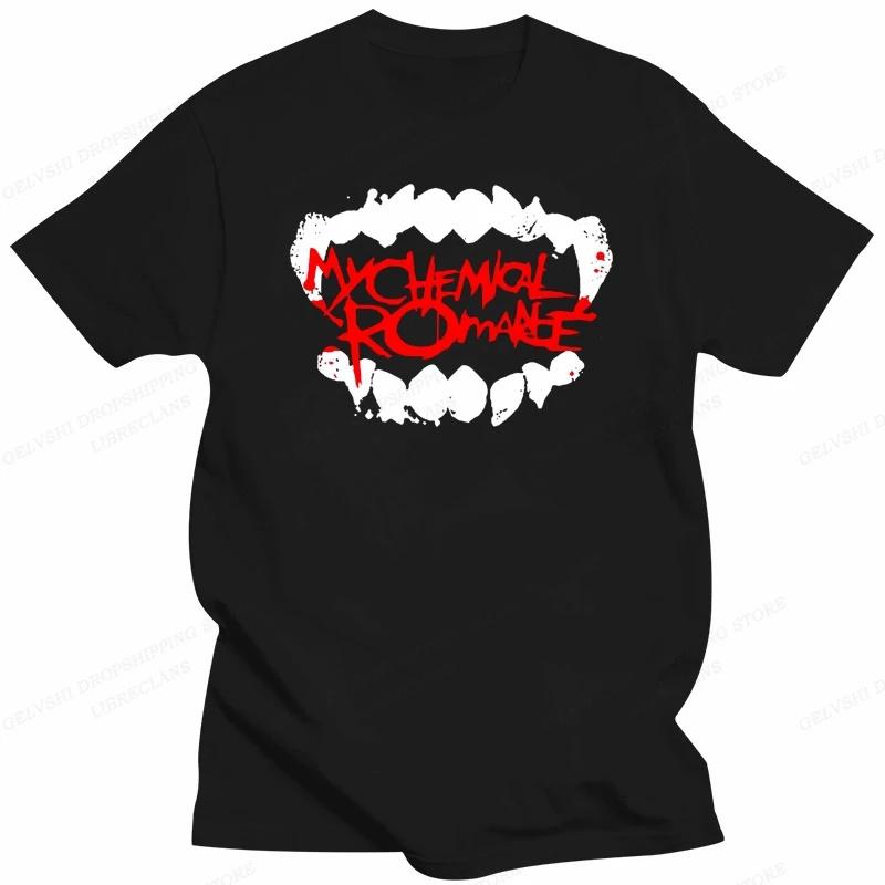 My Chemical Romance T Shirt Women Fashion T-shirts Cool Men Tshirt Casiual Summer Vintage Anime Unisex Top Tee