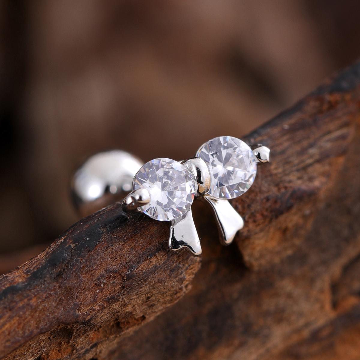 

Набір з 10 сережок для хряща, середнього хеліксу, трагуса, кончі, 20G, гіпоалергенна хірургічна нержавіюча сталь, циркон, жіночі прикраси для пірсингу 0.8*6*4mm&Ear Tragus Earring