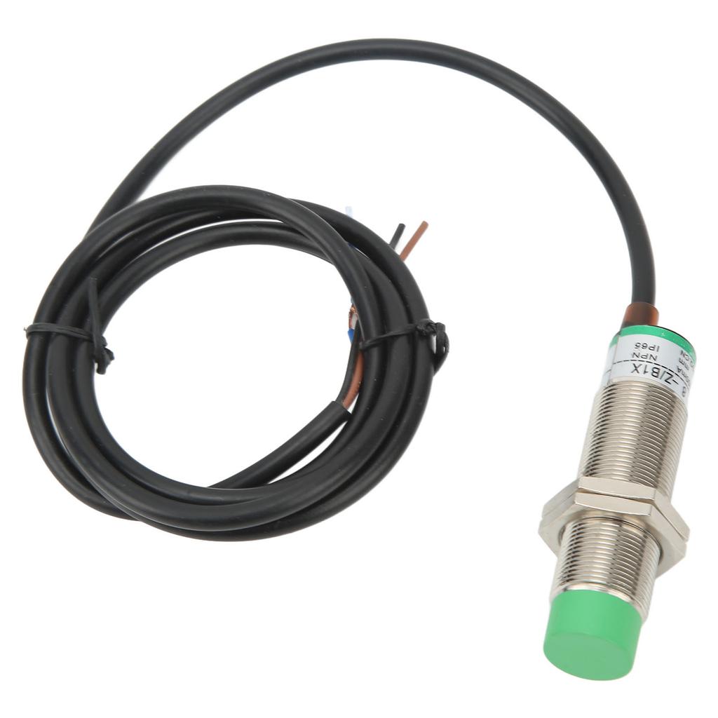 Inductive Proximity Sensor Waterproof Non Contact Approach Sensor Switch M18 NPN Normally Open