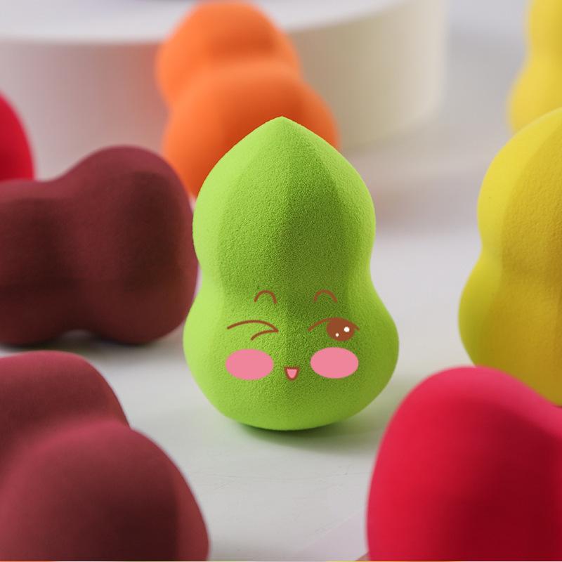 Super Soft Gourd Sponge Makeup Makeup Egg Soft Skin Makeup Egg Beauty Makeup Powder Puff Multi-functional Makeup Tool Dry and Wet Powder
