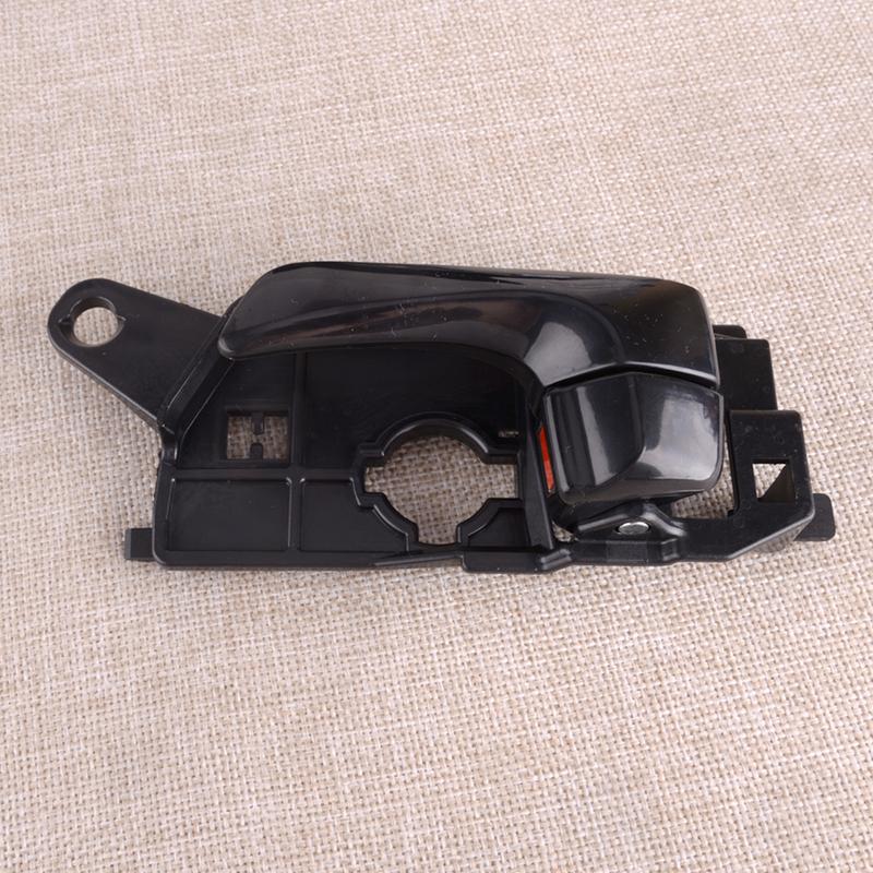 82610-3K520 82620-3K520 1 Pair Car Interior Front Left & Right Door Handle Fit for Hyundai Sonata 2008 2009 2010 Black Plastic