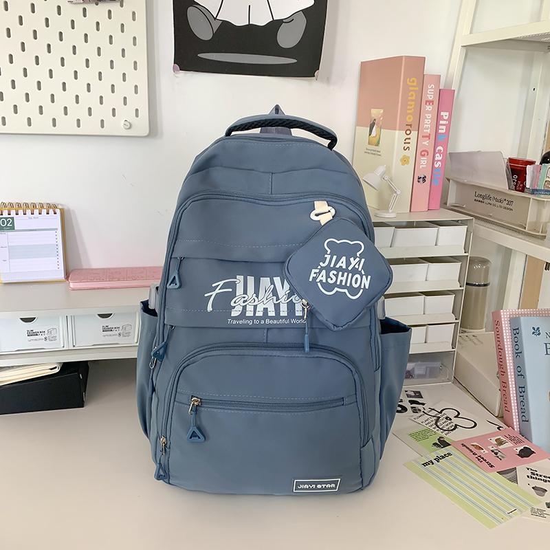 Школьный рюкзак с буквенным принтом — фото 7