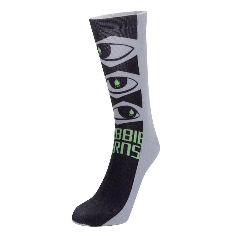 BOBBIE BURNS Unisex Athletic Crew Socks One Size