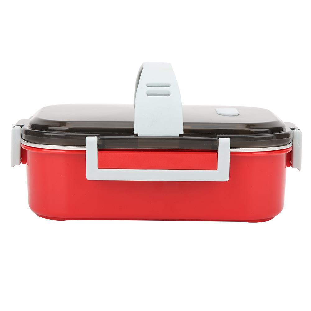 

304 Stainless Steel Portable Lunch Box Food Container for Outdoor Camping Picnic 700mlRed красный