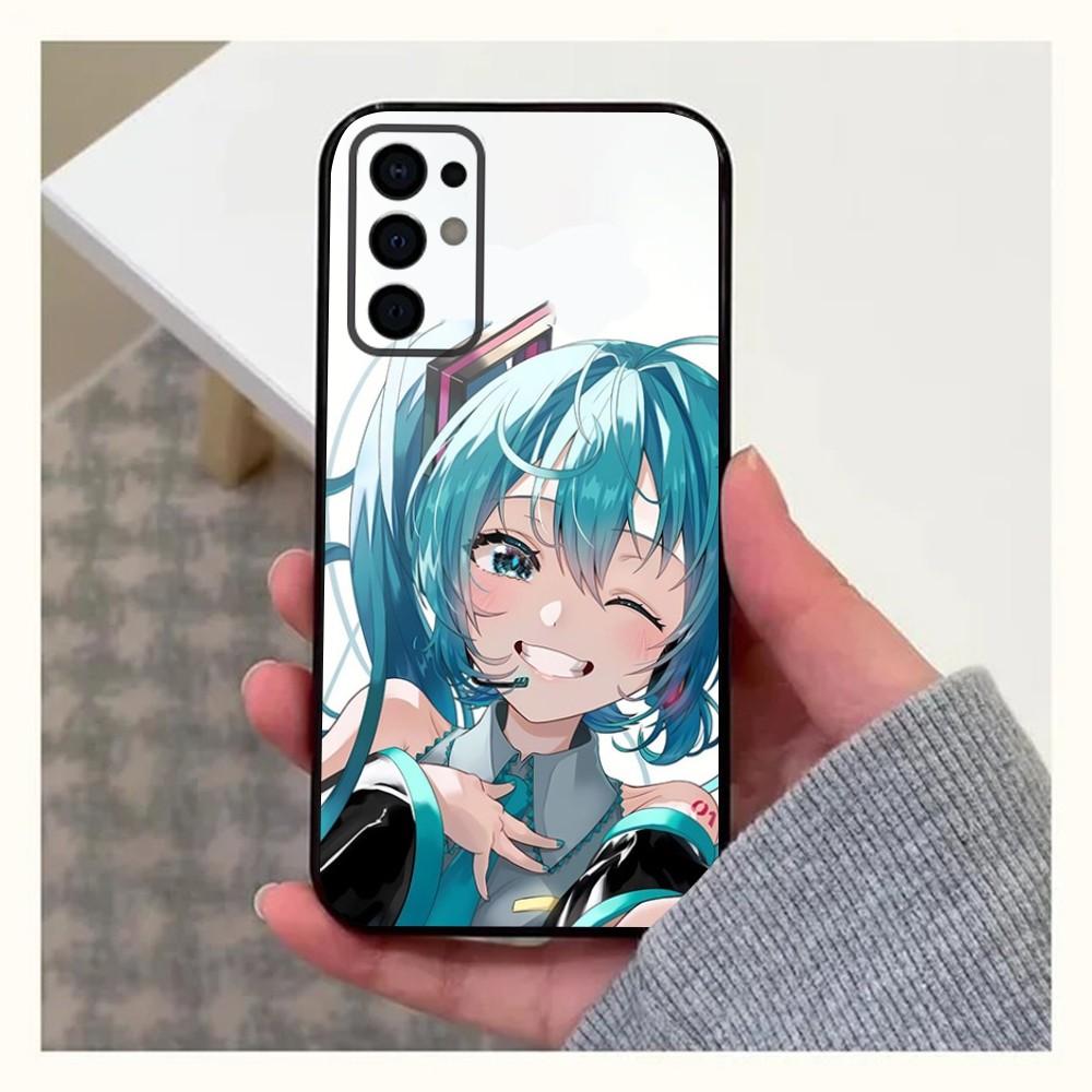 

Cartoon Cute Hatsune M-MikuES Phone Case For Samsung S24,S21,S22,S23,S30,Ultra,S20,Plus,Fe,Lite,Note,10,9,5G Black Soft Cover Samsung S10lite2019