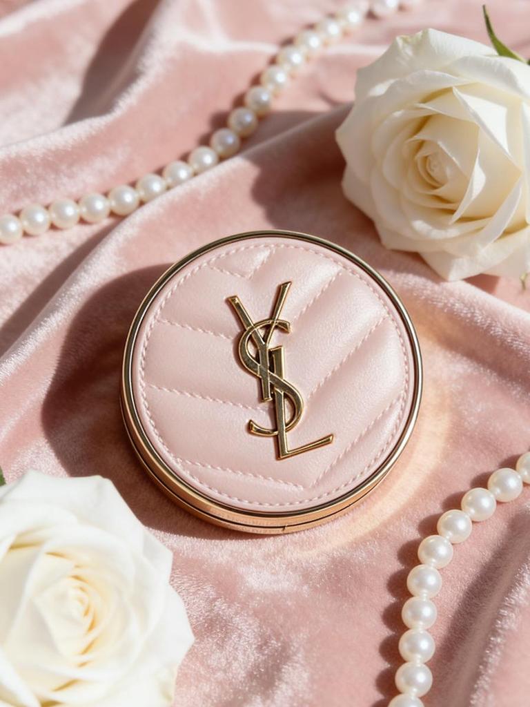 YSL Pink Cushion B10 5g Mini | Leuchtende Foundation | Täglicher Begleiter & Reise-Touch-Up Essential