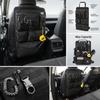 Multifunctional Tactical Luggage Organizer Storage Bag for Car Rear Seats Outdoor Hanging Seat Bag - Easy Access Travel Essentia