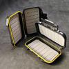 Waterproof Fly Fishing Lure Bait Trout Flies Storage Box Case Container Double Sided Fish Lure Bait Portable Fly Fishing Box
