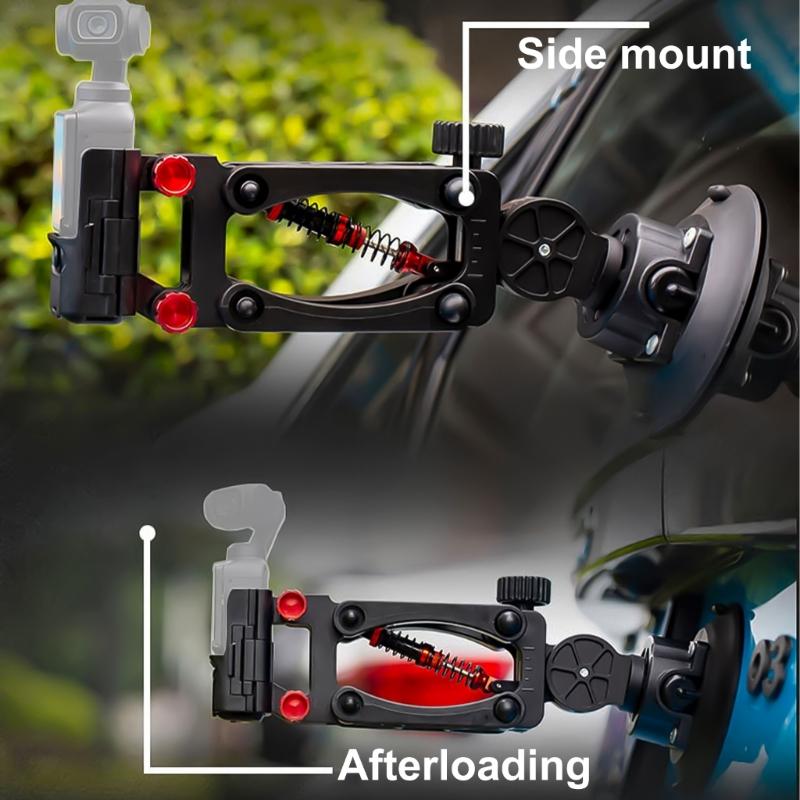 Držák fotoaparátu na čelní sklo, držák do auta, přísavný držák, stabilizátor pro Pocket 3 Photography Adventure