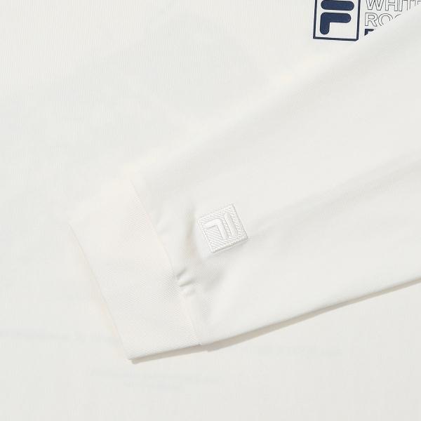 Fila WhiTe Rock Graphic Long Sleeve T shirT