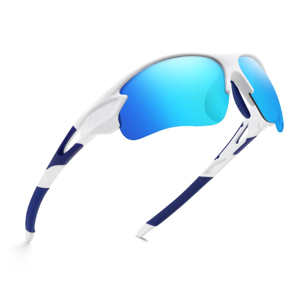 

Спортивные солнцезащитные очки Feisedy UV400 спортивные очки для рыбалки велосипеда бейсбола гольфа бега вождения скалолазания полный комплект унисекс B1154