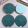 Bordtennis Gummi Roterende Skæremåtte Sæt DIY Skæreværktøj Med Skærekniv Ping Pong Ketsjer Klæbe Tilbehør Holdbart