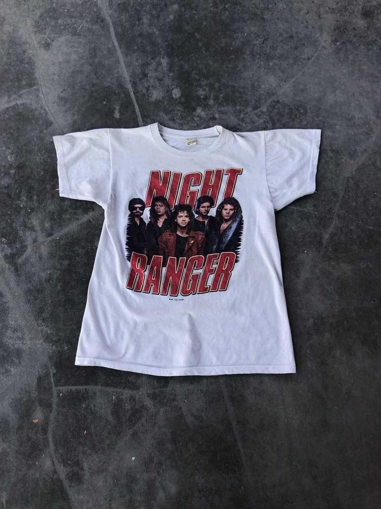 Rare! Night Ranger Band Members Shirt Unisex Concert S to 5XL LO166 Unisex T-Shirt S