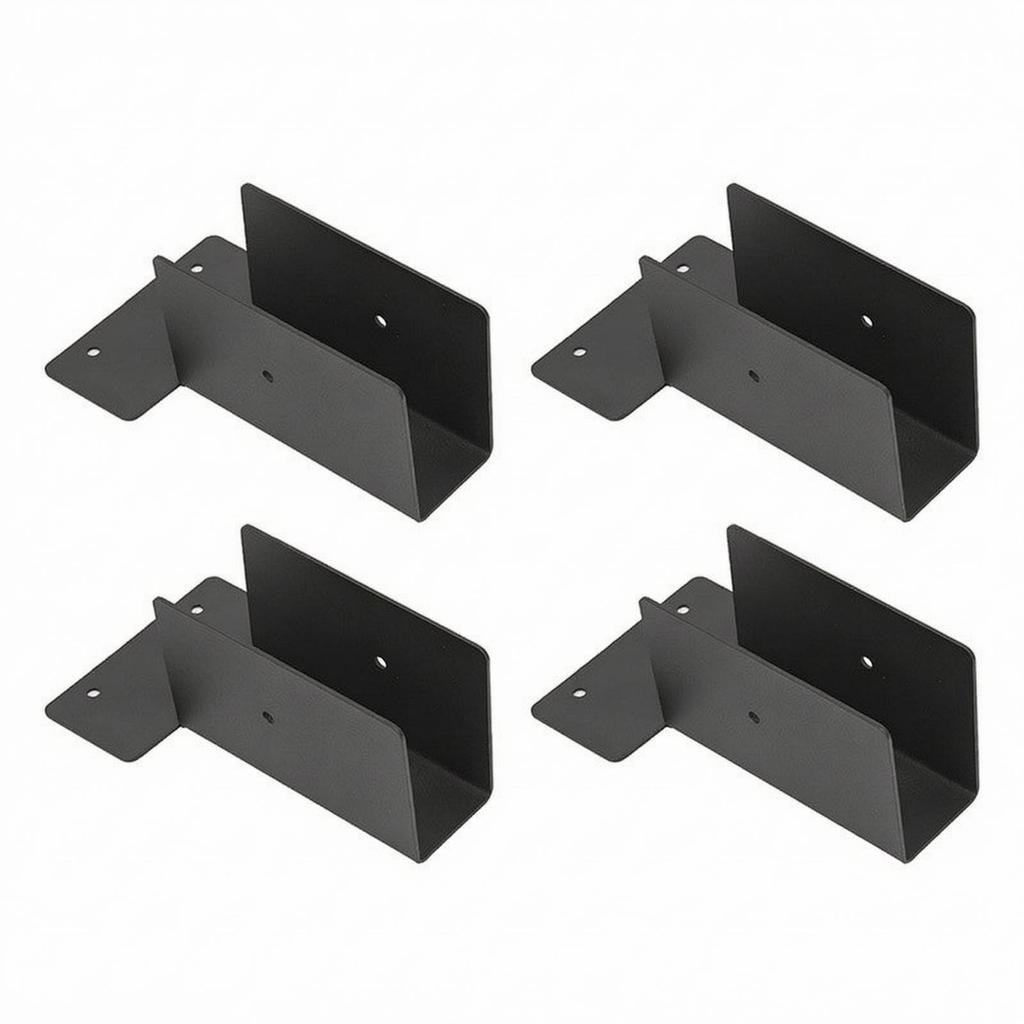 4 Pieces Upper Trellis Support Bracket Rust-Resistant for Patio Projects
