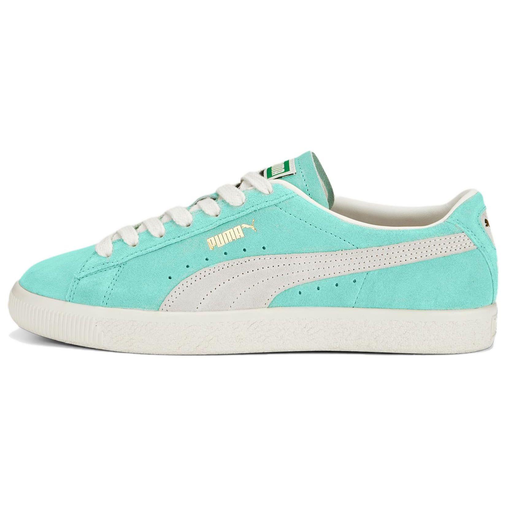 Puma Suede Vintage Mint Frosted Ivory Unisex Sneakers Green 374921-21 42