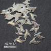 50Pcs Starfish Shell Nail Art Accessories, Conch Resin, DIY Nail Jewelry, Wearable Nail Decorations