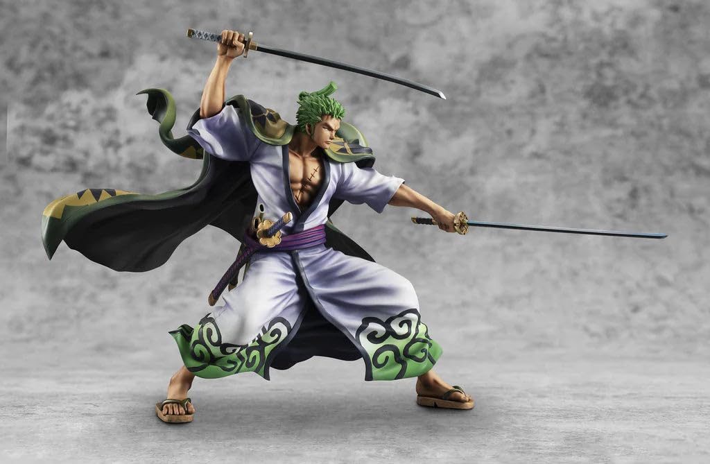 Megahouse Portrait of Pirates ONE PIECE "Warriors Alliance" ZORO JURO (Repeat)