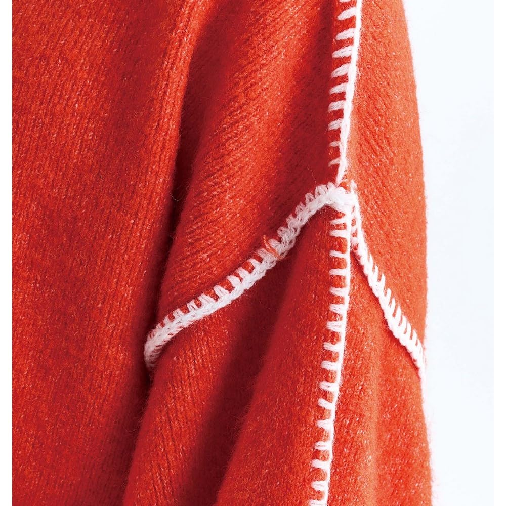 Roxy Blanket Stitch Sweater RSR244024 ORG Women's Color-Coordinated