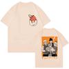 Unisex Mange Y2k Kleidung Japanischer Anime Chainsaw Man T-Shirt 90er Lustiges Pochita T-Shirt Makima Harajuku Grafik-T-Shirts Tops T-Shirt