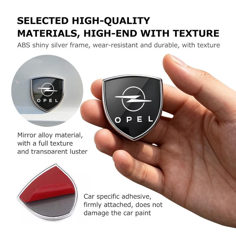 Für Opel Legierung Auto Styling Logo Autoaufkleber Abzeichen Emblem Heckaufkleber Astra G J H Abzeichen Zafira Corsa D C Vectra Vivaro BL6