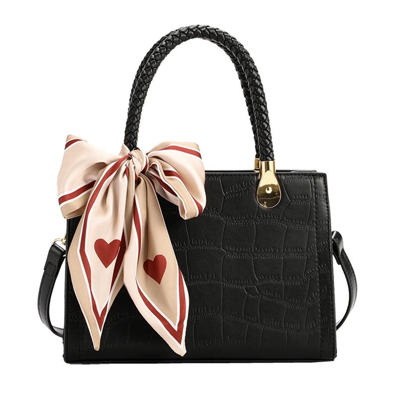 Women's Bag New Fashion Casual Texture Stone Pattern Simple Trendy Handbag Shoulder Messenger Bag