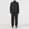 Puma Logo Pattern Zip Collar Jacket And Cuffed Long Sports Pants Set Men Sportswear Black 521967-01
