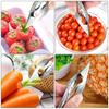 Strawberry Peeler, Stem Remover, Strawberry, Tomato, Potato Stem Remover, Portable Kitchen Gadget for Potatoes and Pineapples, Stainless Steel Strawbe