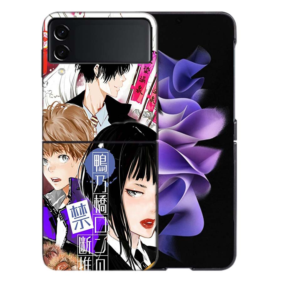 Kamonohashi Ron Coque For Samsung Z Flip7 6 Galaxy Case Shockproof Z Flip5 Z Flip3 4 5G Hard Cover Phone TPU PC Hard Funda