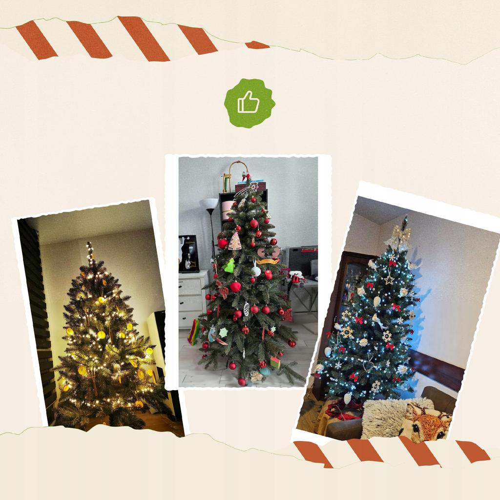 Artificial Christmas Tree, Like A Real One, Caucasian Spruce, 180 , Polish Production