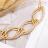 Trendy European & American Geometric Chunky Chain Hip-Hop Necklace for Women