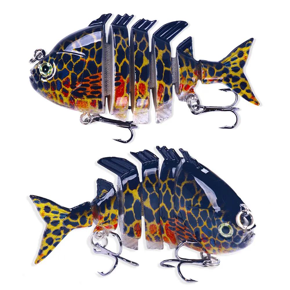 Fishing Lures Multi Jointed Swimbait Crank Bait Slow Sinking Bionic Artificial Bait Freshwater Saltwater Trout Bass Fishing Acce