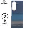 YTF dla Samsung Galaxy Z Fold 7 Etui z włókna węglowego aramidowego Pokrowiec Kevlar Ultra-cienki Fold6 Lekkie Etui ochronne Etui W26