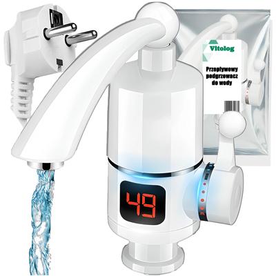 Bc Electric Flow-Through Water Heater Tourist Tap For Kitchen 3000W
