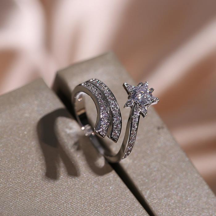 Ns Ornaments Three-Piece Set Little Fairy I Moon Necklace Cold Wind Stars