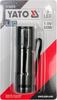 ALUMINUM FLASHLIGHT, 9 LEDS, BLACK - YT-08570