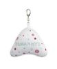 HUG YOUR SKIN X Juba Cushion Keyring (Bunny With Glasses)