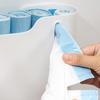 Garbage Bag Storage Box Wall Hanging Nail-Free Installation Large Capacity Dust-Proof Closed Box Side Access Design Kitchen Bathroom Storage Organizer