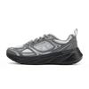 Edgeride Summer Breathable Fashion Versatile Fabric Top Layer Cowhide Low-Top Casual Running Shoes Men Sneaker Dark-Gray 232919-CCBK