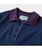 Henlikoteun [British Sporting Club] Rib Structure Short-Sleeves Polo Knit Abwam26721Bud