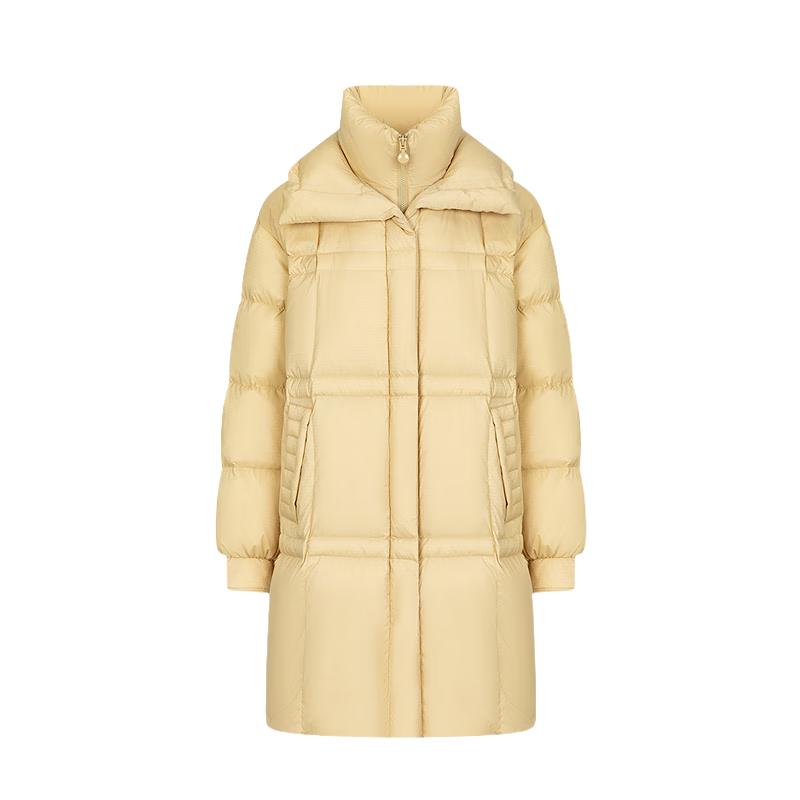 Aolaiyi Women's Double-Layer Collar Duck Down Jacket