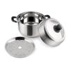 COOKER KING Stainless Steel Soup & Steamer Pot CK82015