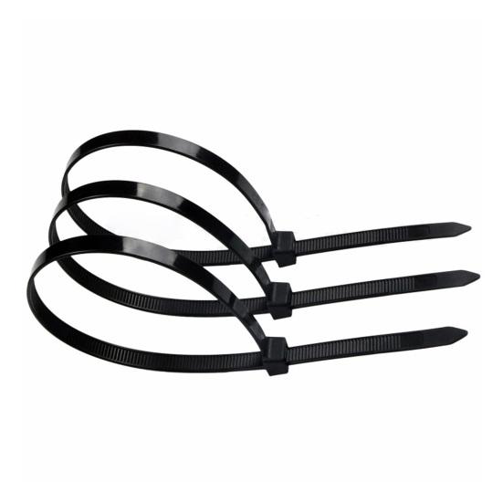 250/500/1000Pcs Universal Nylon Cable Tie Buckle Heavy Duty Self-Locking Nylon Zip Tie Indoor Outdoor Automotive Car Mount Wire Tie Fastener Strap