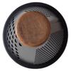 Black Grater For Vegetables, Fruit, Cheese 3-Sided Steel Grater