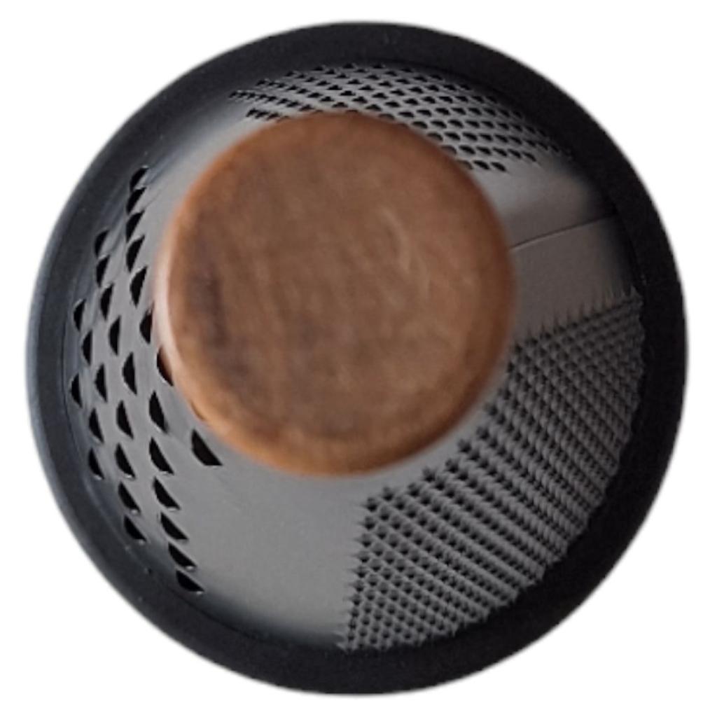 Black Grater For Vegetables, Fruit, Cheese 3-Sided Steel Grater