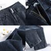 High Waist Women's Ankle-length Pencil Jeans Spring Fall Skinny Korean Streetwear Denim Pant Stretch Pantalones