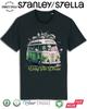 Mens Aliens Living The Dream Campervan T-Shirt Funny UFO  Alien Invasion