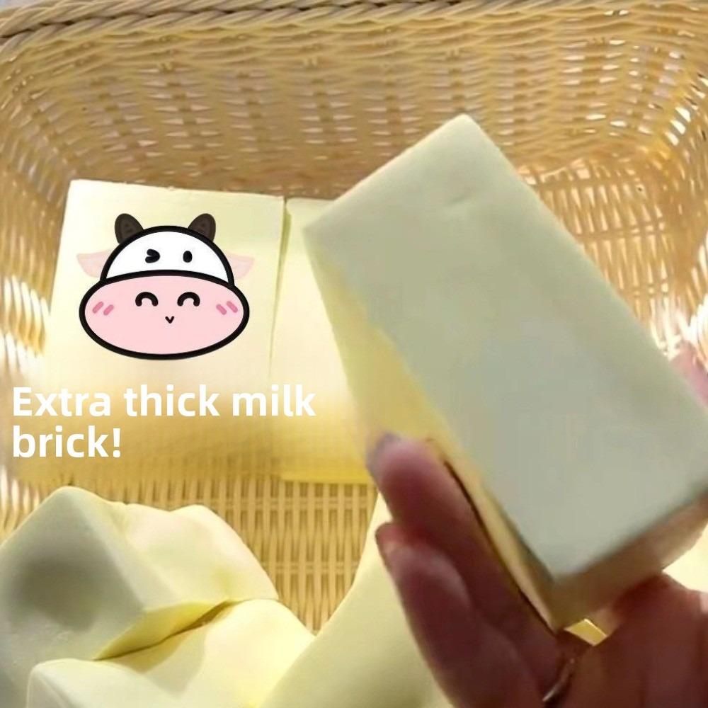 Soft Stress Relief Toy with Slow Rising Effect Slow Rising Squishy Sticky Toast Squishy Toast Design for Anxiety Relief Play