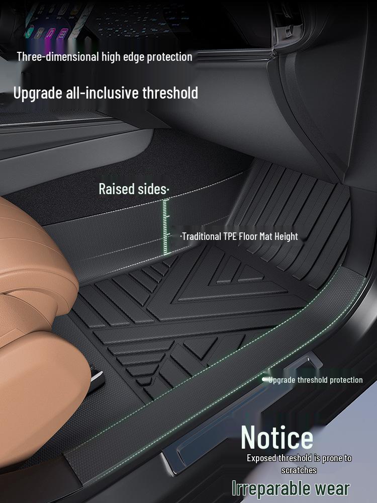 Cheliyou Full Coverage Upgraded Floor Mats for Volkswagen Sagitar, Tiguan, Lavida, Passat, Magotan, and Tayron.