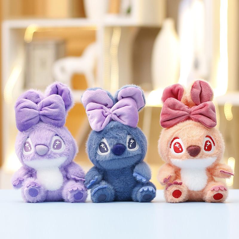 Pendant Plush Soft With Bow Decoration And Embroidery Design Gift For